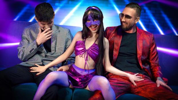 Ronnie Violet – “Daddy, I’ll Do Anything…” Spitroasting My Dirty Stripper Stepdaughter! | FamilyStrokes