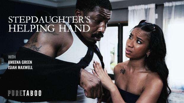 Ameena Green – Stepdaughter’s Helping Hand | PureTaboo