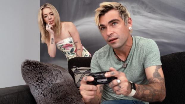 Ashlyn Angel – Hardcore Game With Stepbro | OopsFamily